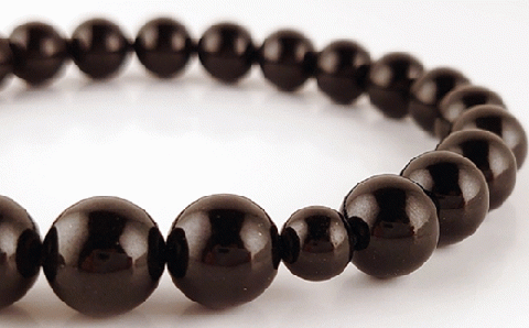 「久慈ジェット」Amjelogue ネックレス（大玉）