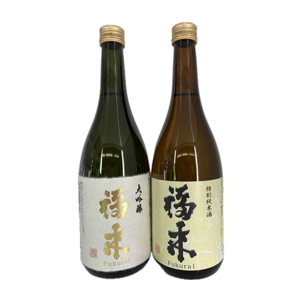 ＼２月発送分／【幸せを呼ぶお酒】「大吟醸・特別純米酒 福来 各720ml」大吟醸 特別純米酒 飲み比べ 詰合せ セット 福 が 来る 日本酒 酒 お祝い 縁起 18号系 ジョバンニの調べ 人気 お取り寄せ 贈答 ご自宅用 プレゼント 送料無料 「２月発送分」