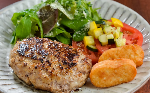 絶品！「短角牛と佐助豚のハンバーグセット（冷凍：プレーン160g×4個、チーズ入160g×4個）」いわて 山形村 短角牛 牛肉 牛 佐助豚 国産 豚 プレーン チーズ 2種類 肉汁 たっぷり ギフト 冷凍 ジューシー キャンプ BBQ 煮込み 贈りもの ご褒美 プレゼント