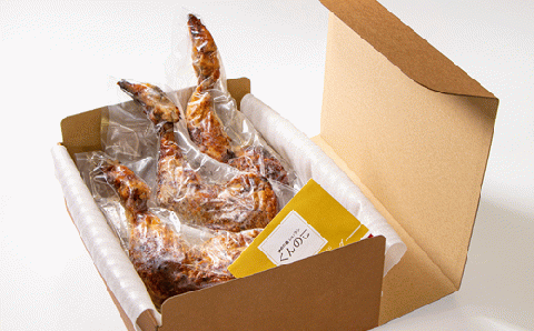 ジューシーな旨味が人気の「菜彩鶏」使用！ローストチキンレッグ３本セット