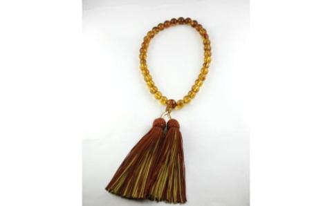 久慈産琥珀念珠