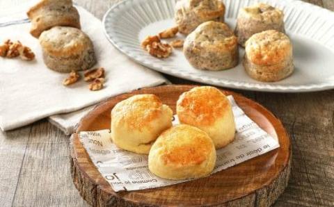 【自家栽培の古代米と南部小麦を使用】「２種類のスコーンセット」