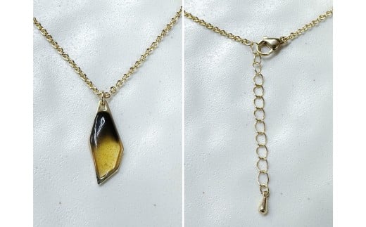 漆原木ネックレス ゴールド 1個 ／ ネックレス 首飾り 首かざり アクセサリー 装飾品 ファッション ゴールド 金