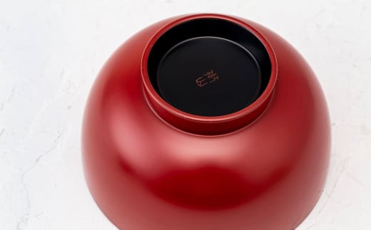 【滴生舎】浄法寺漆器 おやま椀 （大） 朱／漆器 器 食器 お椀 椀 伝統工芸品 国産漆