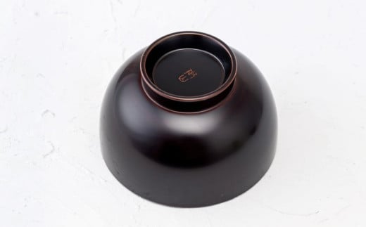 【滴生舎】浄法寺漆器　おやま椀 （大） 溜／漆器 器 食器 お椀 椀 伝統工芸品 国産漆