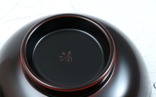 【滴生舎】浄法寺漆器 浄漆椀 （中） 溜／漆器 器 食器 お椀 椀 伝統工芸品 国産漆
