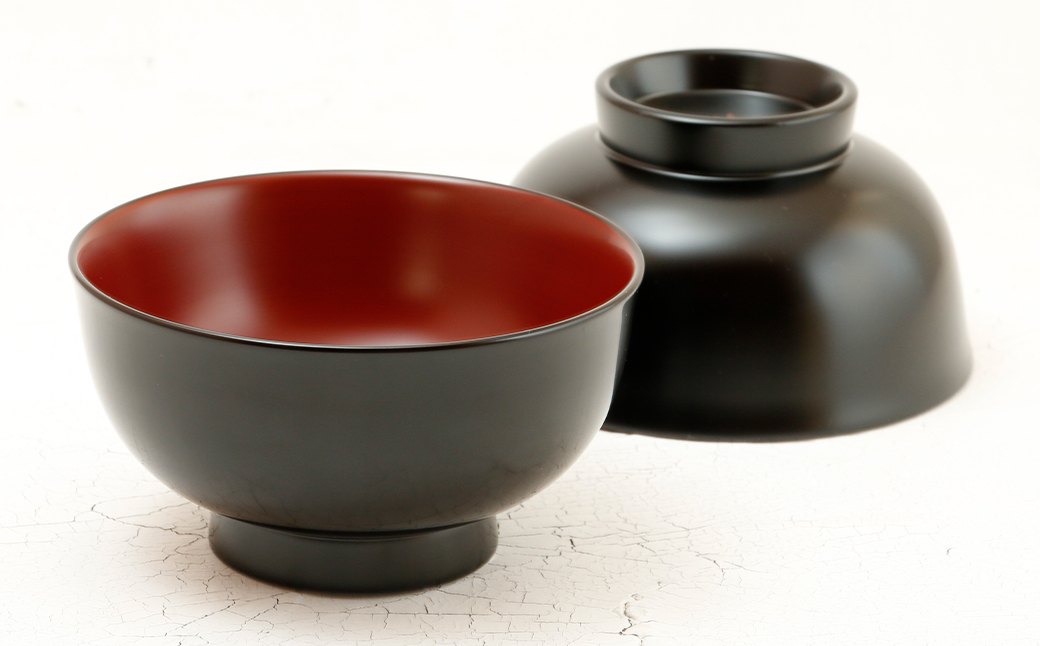 【滴生舎】浄法寺漆器 浄漆椀（中） 外黒内朱／漆器 器 食器 お椀 椀 伝統工芸品 国産漆