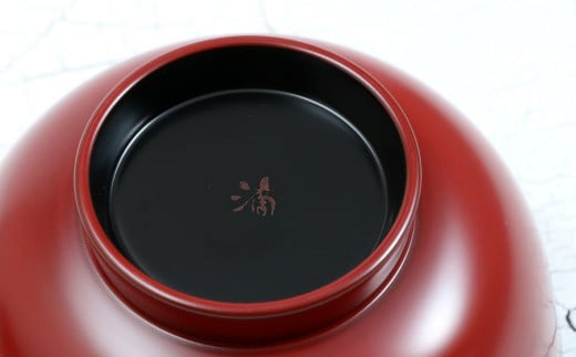 【滴生舎】浄法寺漆器 浄漆椀 （中） 朱／漆器 器 食器 お椀 椀 伝統工芸品 国産漆