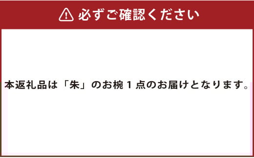 【滴生舎】浄法寺漆器 浄漆椀 （大）朱／漆器 器 食器 お椀 椀 丼 伝統工芸品 国産漆