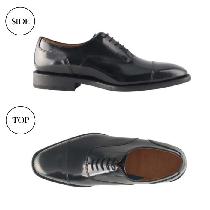 REGAL 革靴 紳士 ビジネスシューズ ストレートチップ ブラック 41EL 八幡平市産モデル ／ ビジネス 靴 シューズ リーガル 24.0cm