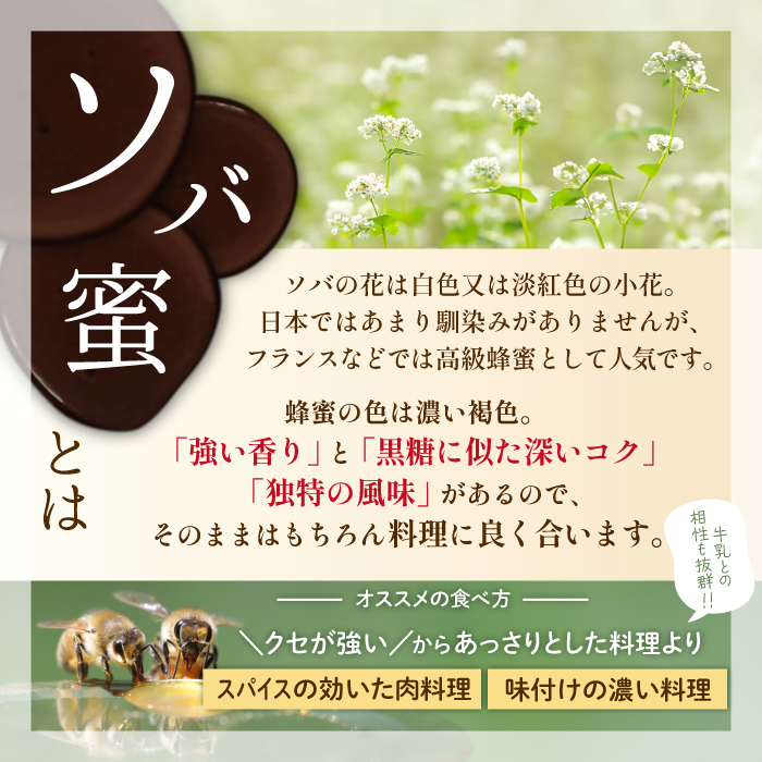 純粋はちみつ トチ&ソバ 各250g 【山本養蜂場】 ／ ハチミツ 蜂蜜 そば 蕎麦 栃 とち