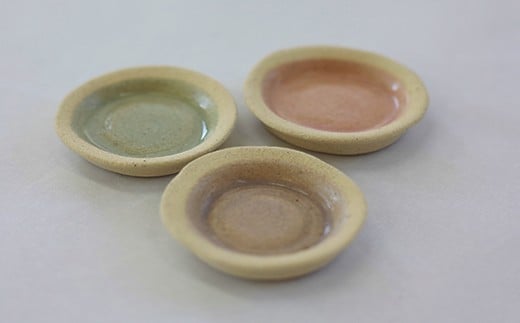 八幡平市の工房 【tamari窯】 南部煎餅 箸置き 3個セット ／ 箸置き はしおき 箸置 カトラリー 食卓 雑貨 日用品 小物 南部せんべいモチーフ 食べ物モチーフ