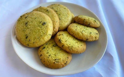 【安比高原】平舘高等学校の生徒がプロデュース！ 八幡平市産温泉バジル使用 八幡平バジルクッキー プレーン＆ソルト ／ クッキー バジル オリジナルクッキー 地元高校 平舘高校発 焼き菓子 焼菓子 お菓子 菓子 お茶菓子 洋菓子