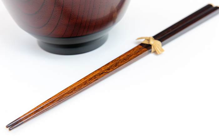 漆器 4寸椀 ＆ 半塗箸 セット 【浅野奈生】 ／ 漆塗り 漆塗 食器 和食器 椀 お椀 漆椀 箸 お箸