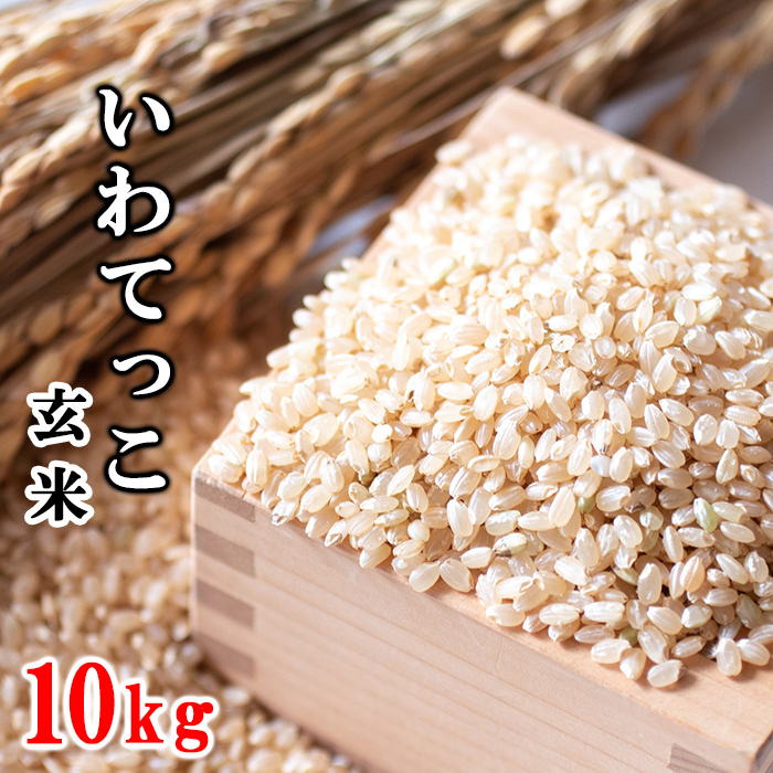 【令和7年産】 いわてっこ 玄米 10kg ／ 十一代目藤助 こめ 米 コメ お米 おこめ