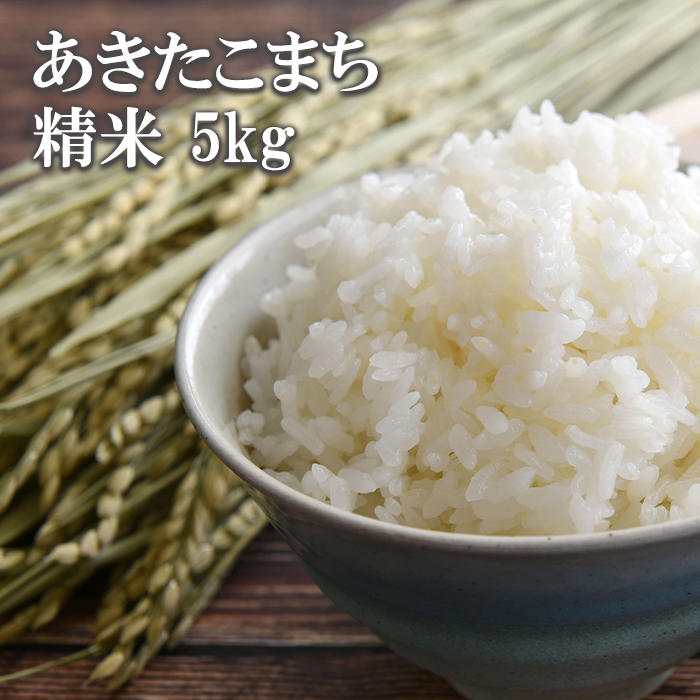 【令和7年産】 あきたこまち 精米 5kg ／ かきのうえ こめ 米 コメ お米 おこめ 白米 白飯