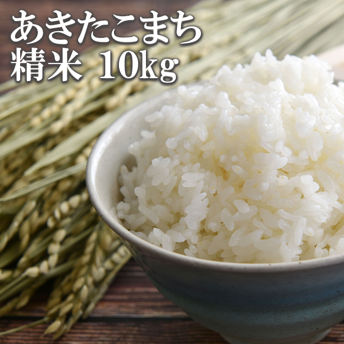 【令和7年産】 あきたこまち 精米 10kg ／ かきのうえ こめ 米 コメ お米 おこめ 白米 白飯