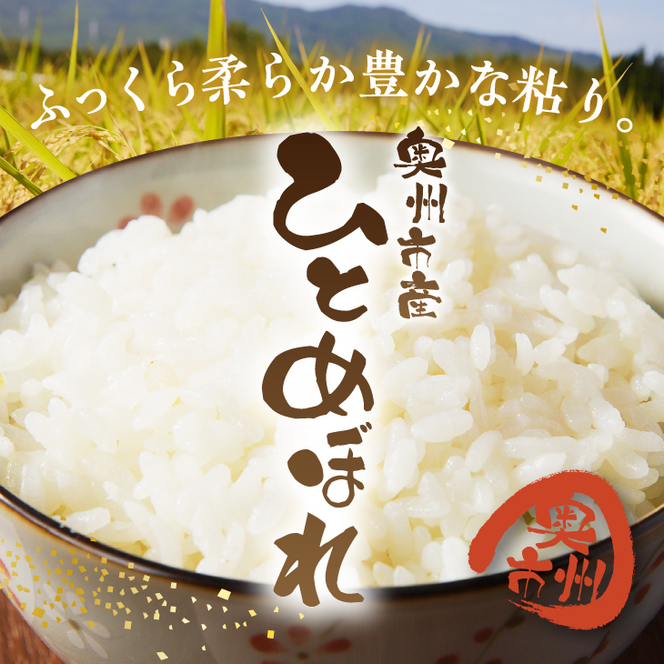  数量限定 令和7年産 岩手県奥州市産 特用ひとめぼれ 白米 10kg [AC040]