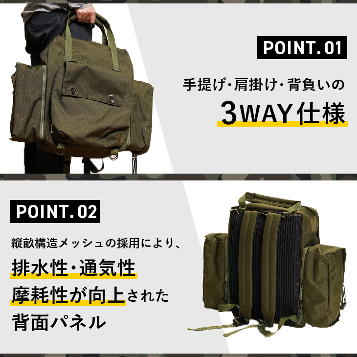 【自衛隊装備品モデル】（衛生隊員用）メディバッグ 「MIシリーズ」Made in MIZUSAWA&ISAWA[AP001]