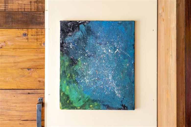 【ANA限定】アクリル画F8号「NIGHT DANCER」 [BV017]