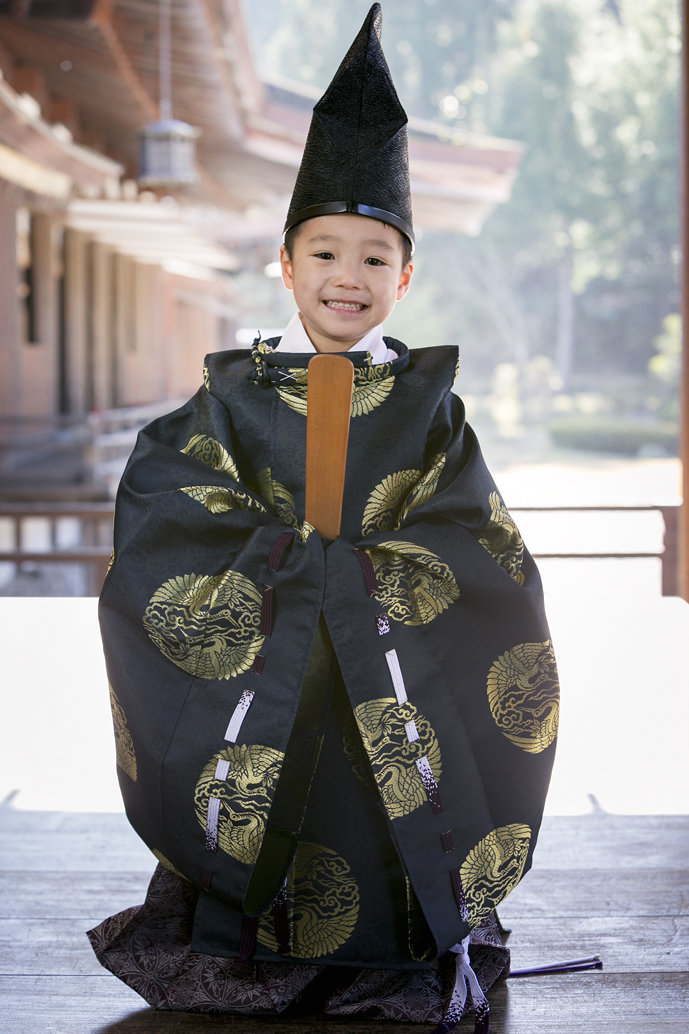 平安時代風 男の子衣装体験(身長95cm～130cm)1名様分 [RE004]