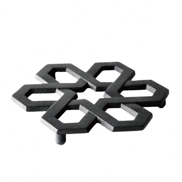 南部鉄器 瓶敷 雪格子[Z0051]