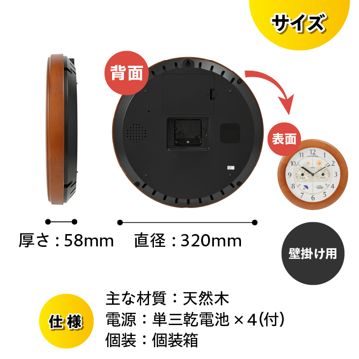 ウェザーパルⅡ気象台 BW-5221 [AJ061]