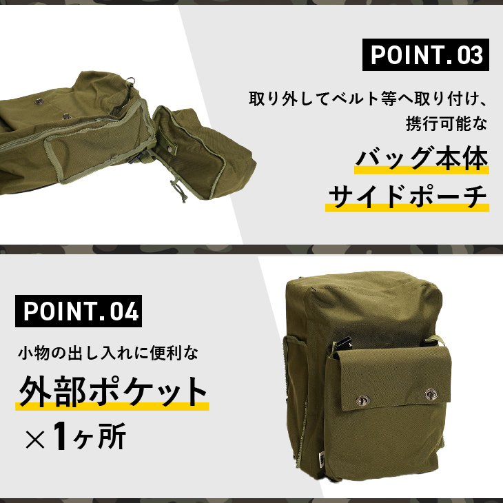 【自衛隊装備品モデル】（衛生隊員用）メディバッグ 「MIシリーズ」Made in MIZUSAWA&ISAWA[AP001]