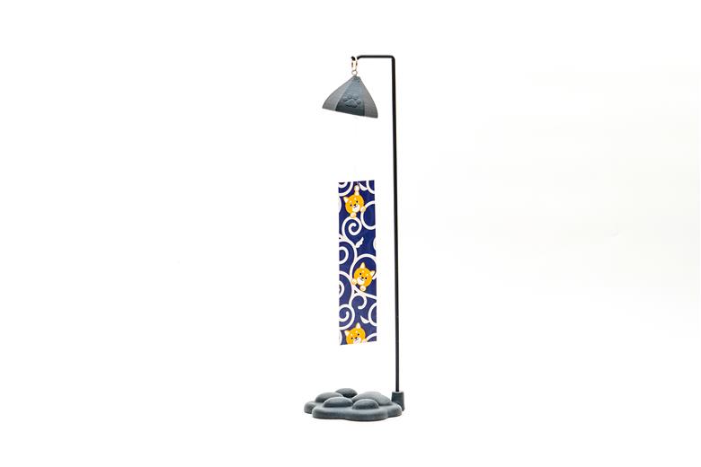 南部鉄器 風鈴スタンドPAW(六角形風鈴) [BZ004]