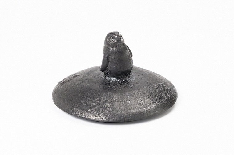 南部鉄器 鉄瓶 南部型南極 0.8L 【村上怜 作】 IH調理器 伝統工芸品 やかん ケトル キッチン用品 食器 日用品 雑貨[Y0053]