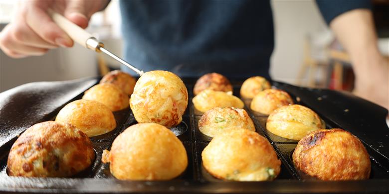 南部鉄器 鉄のたこ焼き器 てつだこセット 伝統工芸品[Z0050]