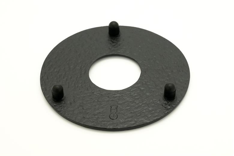 南部鉄器 瓶敷 丸型アラレ（鉄瓶、鍋向き） [Y0101]