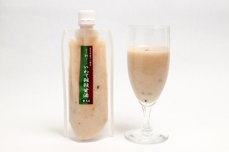 麹屋さんの甘酒（濃縮タイプ）６種類セット 各180g 純米 江刺りんご 玄米 古代米 いなきび [AD001]