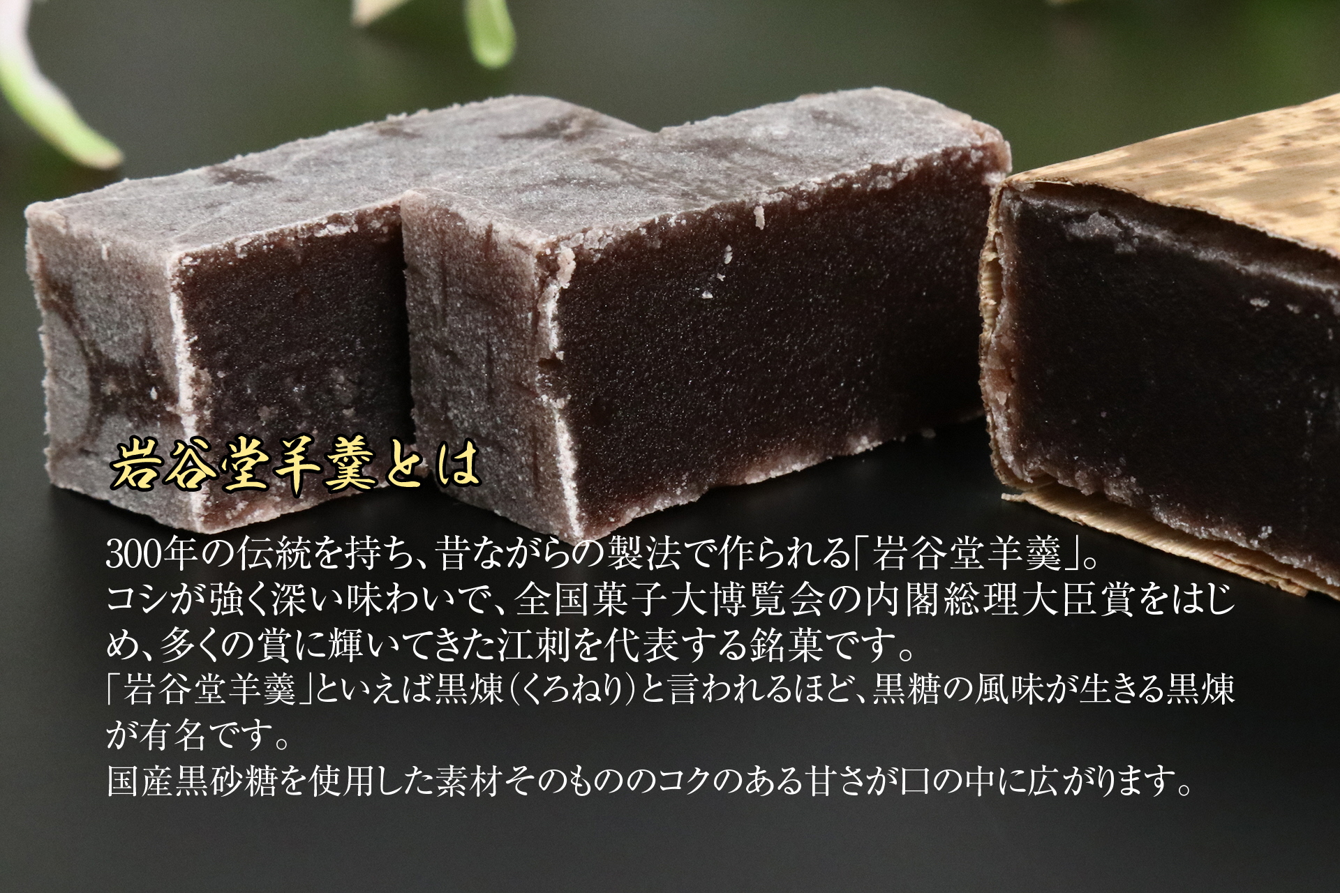 明治36年創業 菊泉堂の岩谷堂羊羹 中型3本・絞り羊羹6個詰め合わせ 伝統和菓子［V0007]