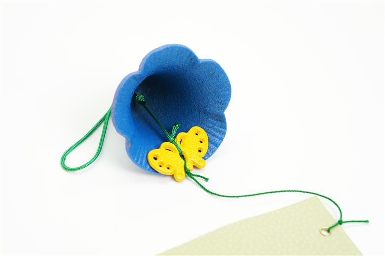 南部鉄器 花風鈴 チューリップ＆アサガオ セット [Y0106]