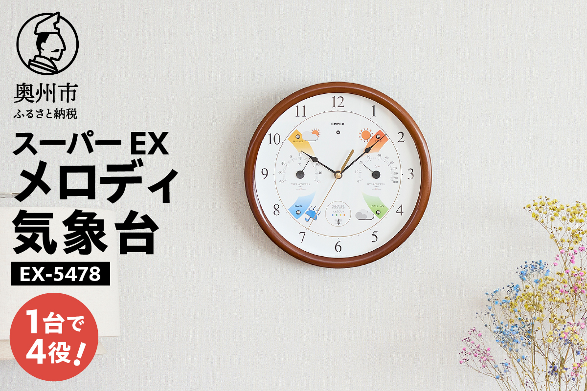 スーパーEXメロディ気象台 EX-5478 [AJ032]