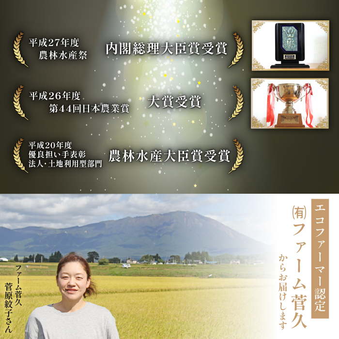 岩手県産 銀河たんたん米 銀河のしずく 乾式無洗米 10kg 1袋 【ファーム菅久】 精米 白米 無洗米 米 お米 こめ コメ ライス ご飯 ごはん ブランド ブランド米 特A 評価 実績あり 一等米 贈り物 国産 特産品 仕送り お取り寄せ 産地直送 農家直送 数量限定 人気 おすすめ 10キロ