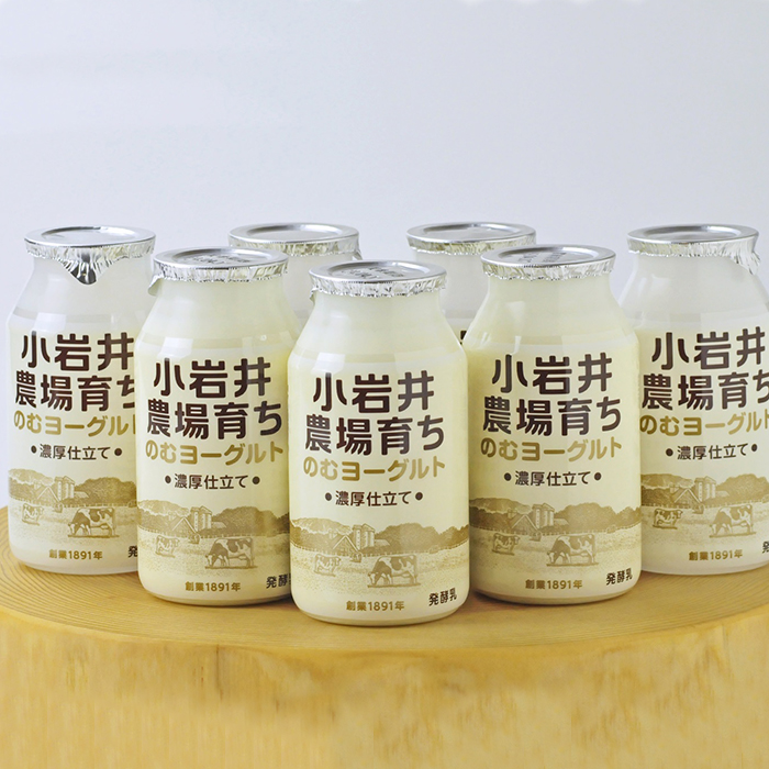 小岩井農場育ち のむヨーグルト 120ml×12本 ／ 乳製品 ヨーグルト ドリンク おすすめ 濃厚 濃い 小岩井農場 農場育ち 醗酵乳 ソフトドリンク デザート スイーツ 感覚 喜ばれる お取り寄せ プレゼント ギフト 家庭用 自宅用 人気 冷蔵発送 国産 飲料 飲み切り 飲みきりサイズ