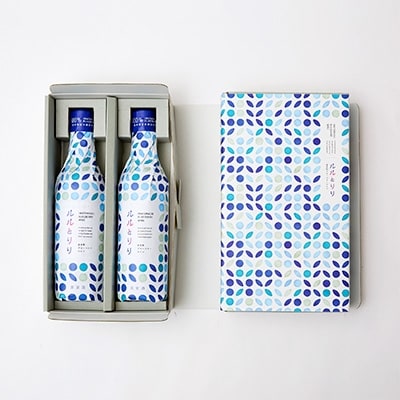 岩手町 ブルーベリーワイン「ルルとリリ」２本セット ワイン ブルーベリー 酒 わいん ギフト プレゼント ぶるーべり- お酒 宅飲み 家飲み ご当地 セット