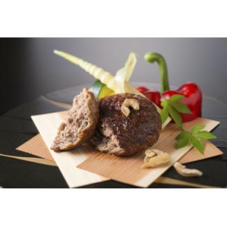 岩手短角和牛100％ 焼きハンバーグ ４個セット ハンバーグ 和牛 肉 おかず 高級 ひき肉 お肉