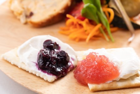 ブルーベリーソース＆リンゴソース各２個セット ブルーベリー ソース ジャム ぶるーべりー りんご フルーツ 果物 手作り セット