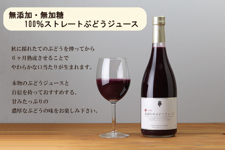 ＼先行予約／★無添加 無加糖★ 紫波町産 ぶどうジュース りんごジュース セット ストレート 100％ ノンアルコール ブドウ リンゴ (AL054-1)