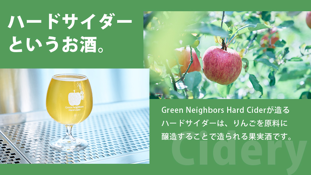 FLAGSHIP 2種 6本 set (DRY / SOUR) 酸化防止剤無添加 ハードサイダー シードル りんご リンゴ アルコール 酒 セット 果汁100％ Green Neighbors Hard Cider (DB009) 6本