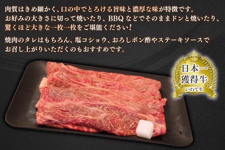 【6ヶ月連続お届け】いわて牛 岩手県産 黒毛和牛 肩ロース カルビ 焼肉 しゃぶしゃぶ すき焼き 600ｇ（AB019-1）