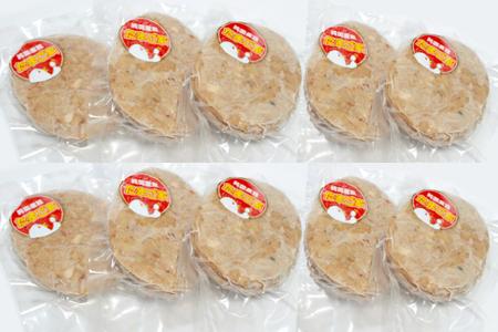 【浅沼養鶏場】チキンハンバーグ 約120g×10枚 (約1,200g) 農場直営親鶏肉使用 (AJ018)