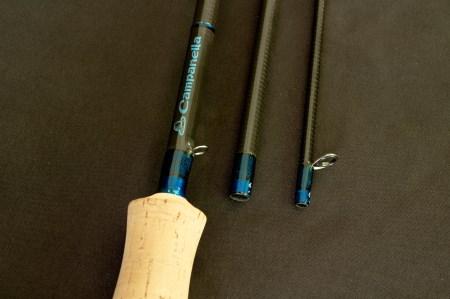 BI034 オールハンドメイドフライロッド Campanella3907SW