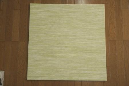 CF001 「気分草快」ヘリ無し置き畳　半帖タイプ【マスカット】