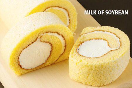 豆乳ロール デザート 洋菓子 ケーキ スイーツ 食べ物 お菓子 ロールケーキ（AQ049-1）