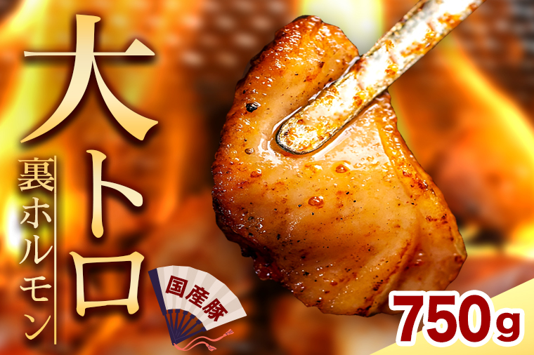 国産豚ホルモン 大トロ キクアブラ 750g (150g×5)（DV067） 750g (150g×5)