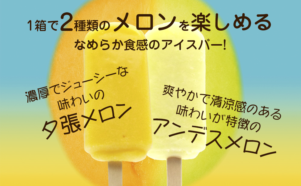 フタバ食品　メロンの季節 夕張＆アンデス　4箱セット　計24本